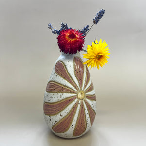 Pottery for Peace | Rustic Medium Vases - Flowers