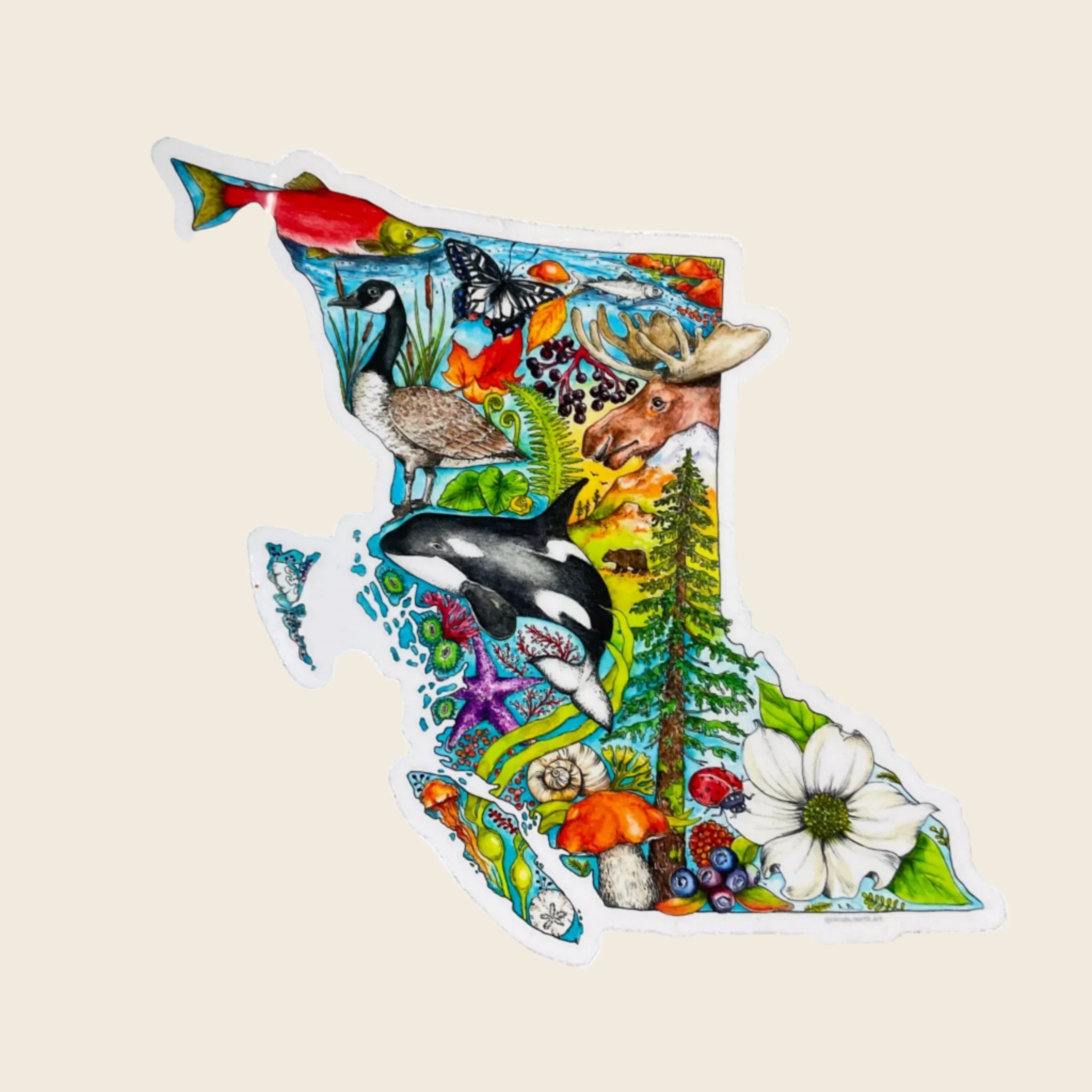 Nicola North | British Columbia Sticker