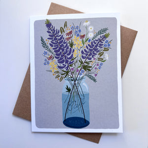Bough & Antler "Roadside Bouquet" Notecard