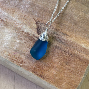 Whitelotus Design | Eco Glass Drop Necklace