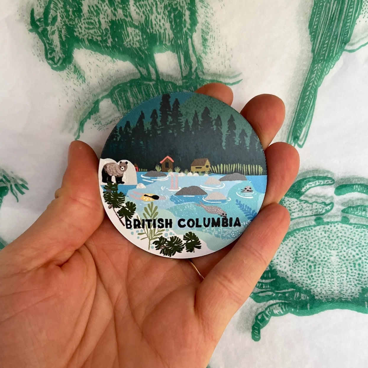 Anja Jane "British Columbia" Magnet