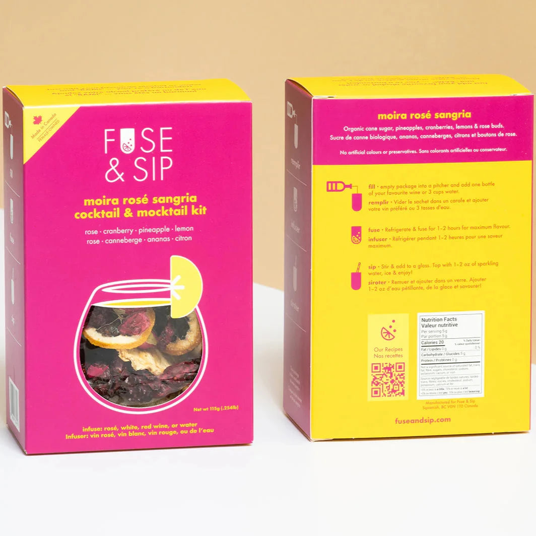 Fuse and Sip Cocktail and Mocktail Infusion Kits