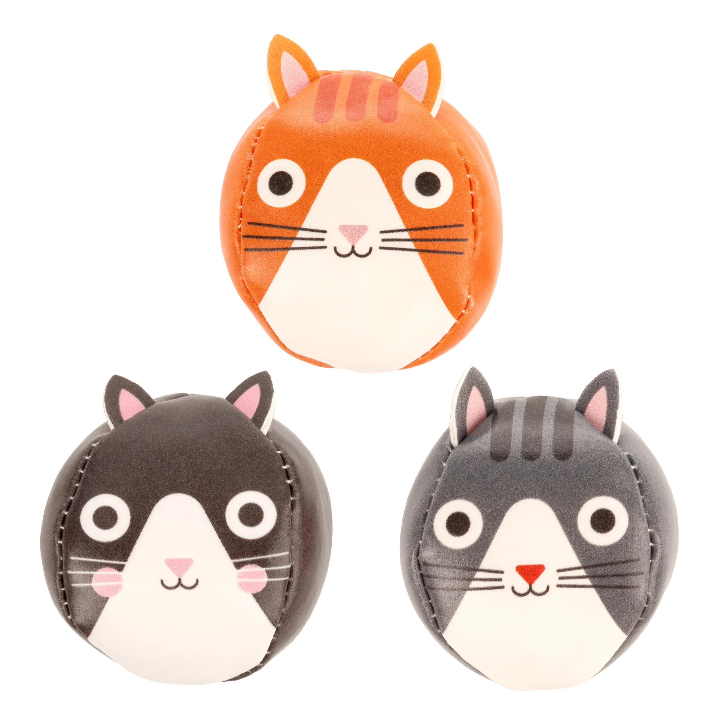 Kikkerland | Kidoki Three Little Cats Juggling Balls