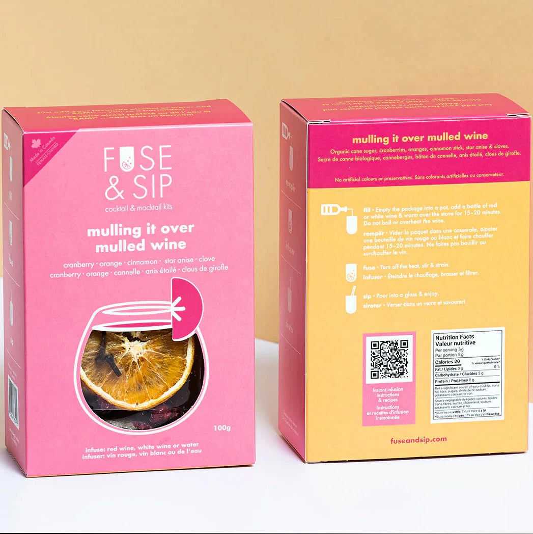 Fuse and Sip Cocktail and Mocktail Infusion Kits