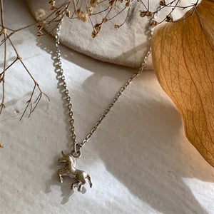 Pika and Bear Charm Necklaces