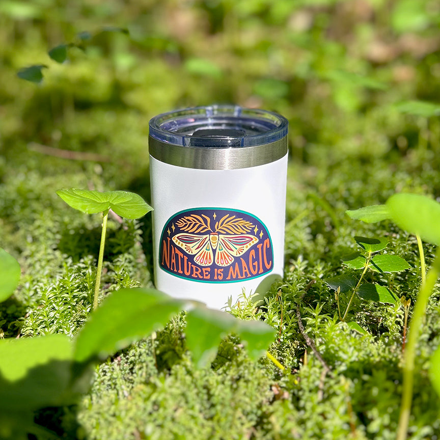 Bough & Antler | "Nature is Magic - Moth" Sticker