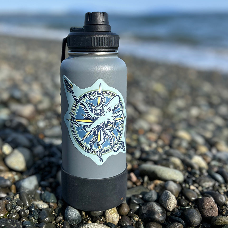 Bough & Antler | "Nautical Compass" Sticker