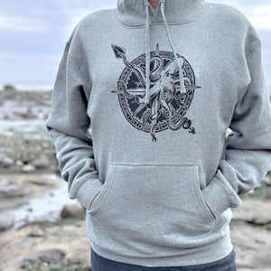 Bough & Antler "Nautical Compass" Unisex Hoodie