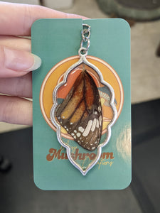 Mossy Mushroom Creations Butterfly Wing Keychain