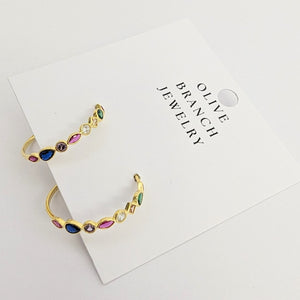 Olive Branch Jewelry & Co. “Promise Keeper” Hoop Earrings