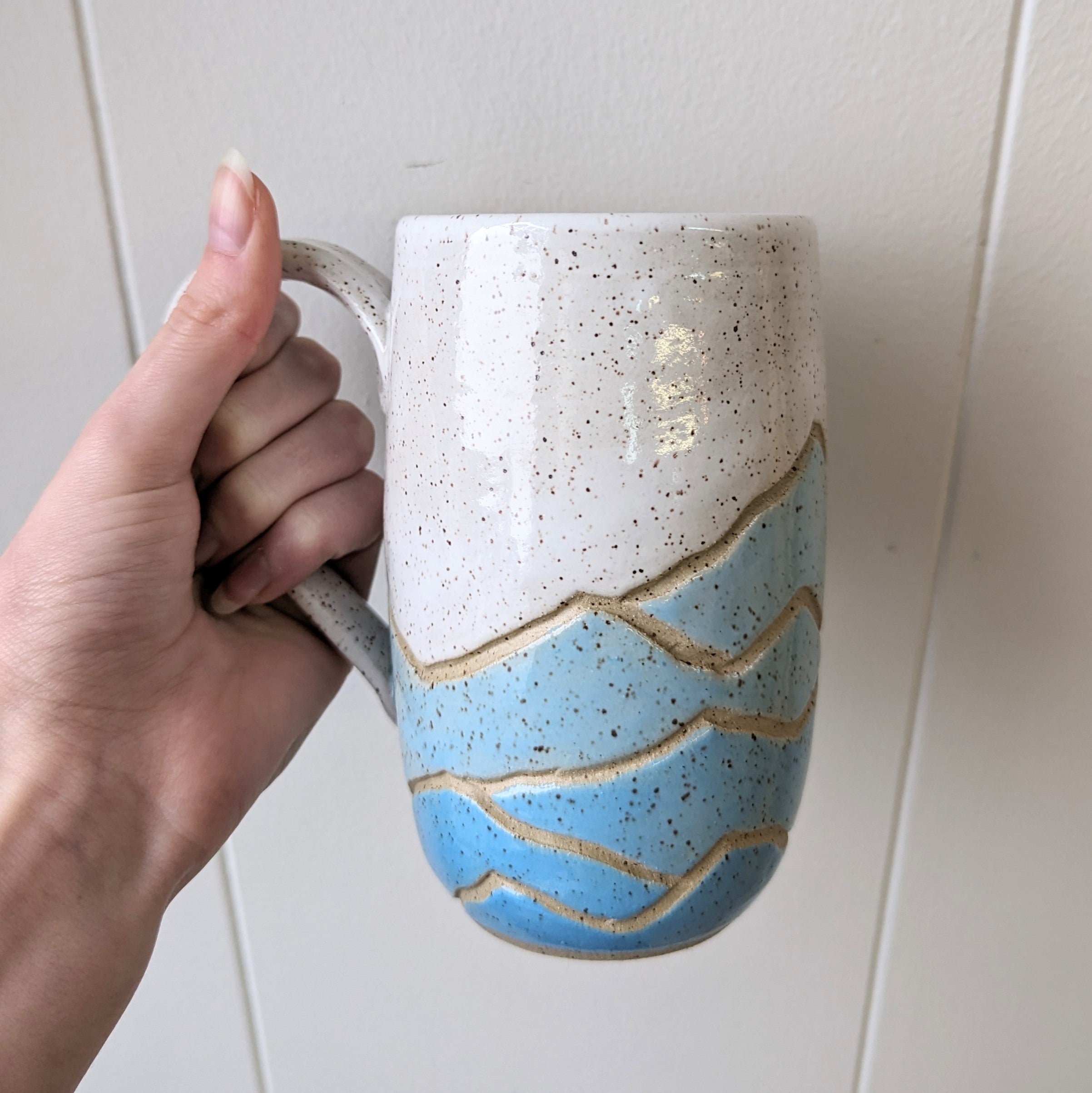 Pottery for Peace Mountain Mug