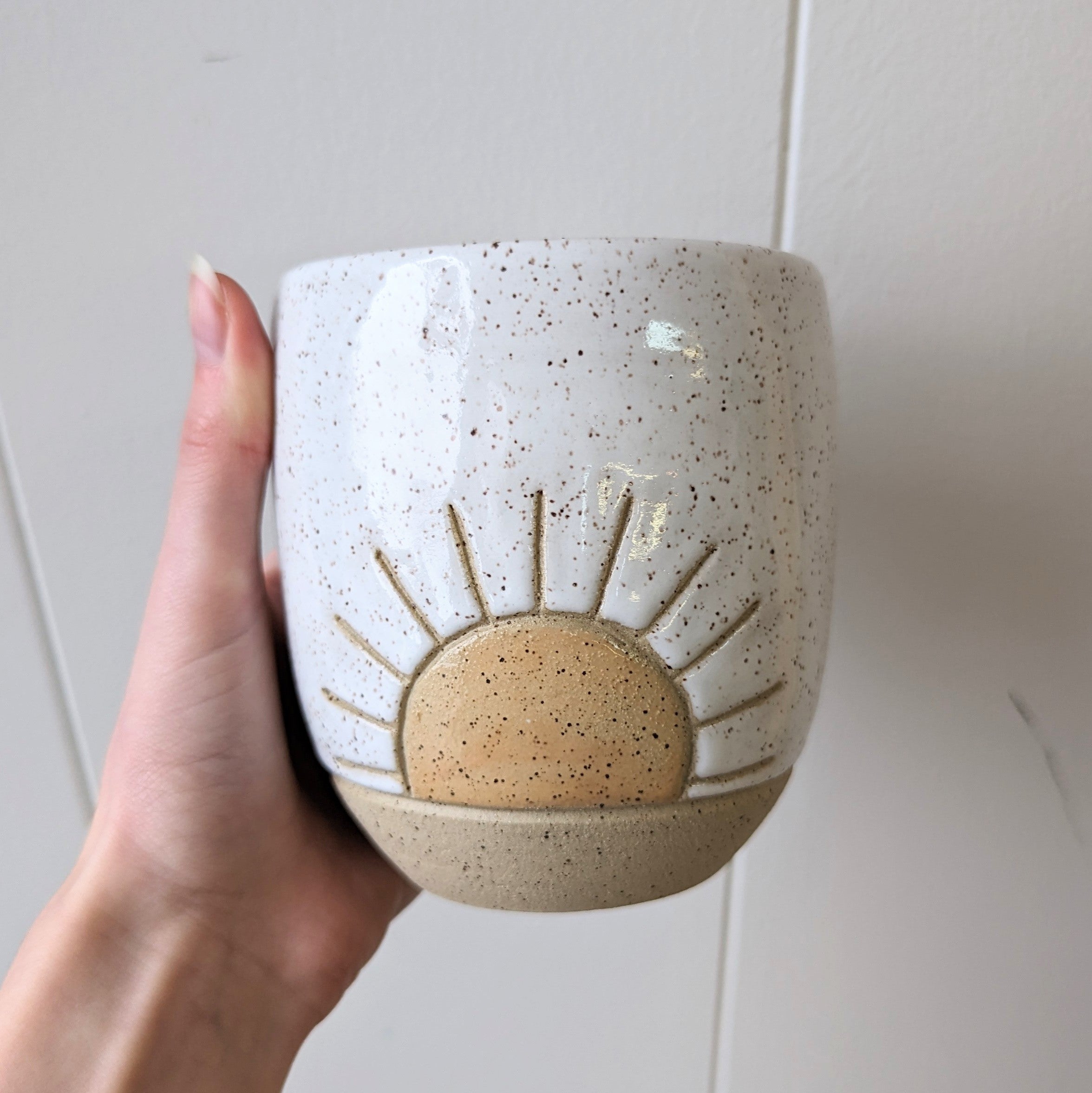 Pottery for Peace Sun Mug