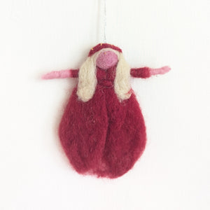 Papoose Felt Ornaments