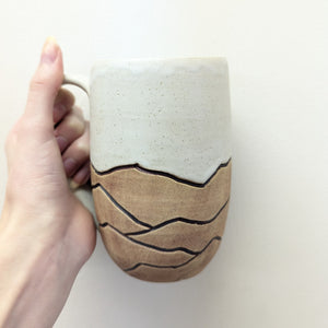 Pottery for Peace Brown Mountain Mug