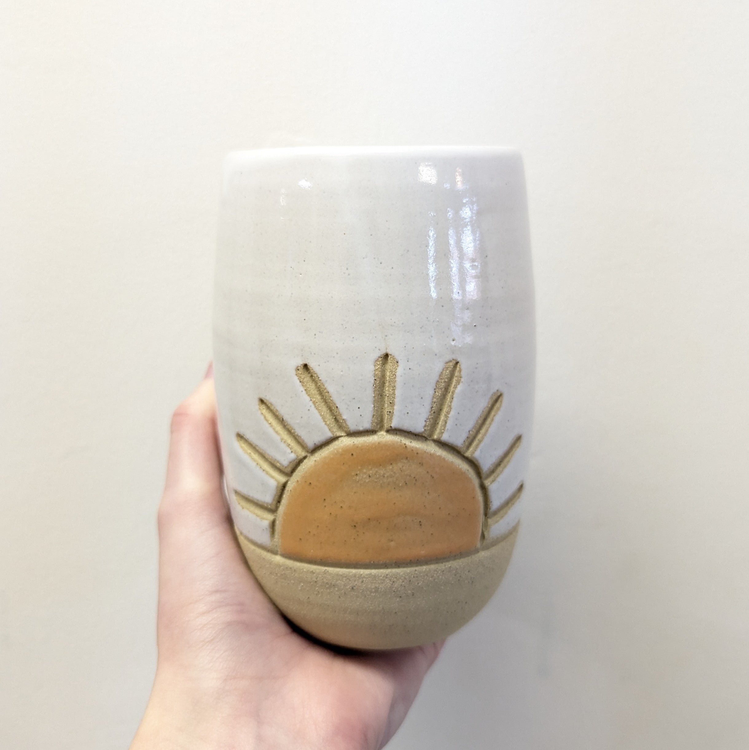 Pottery for Peace Sun Mug