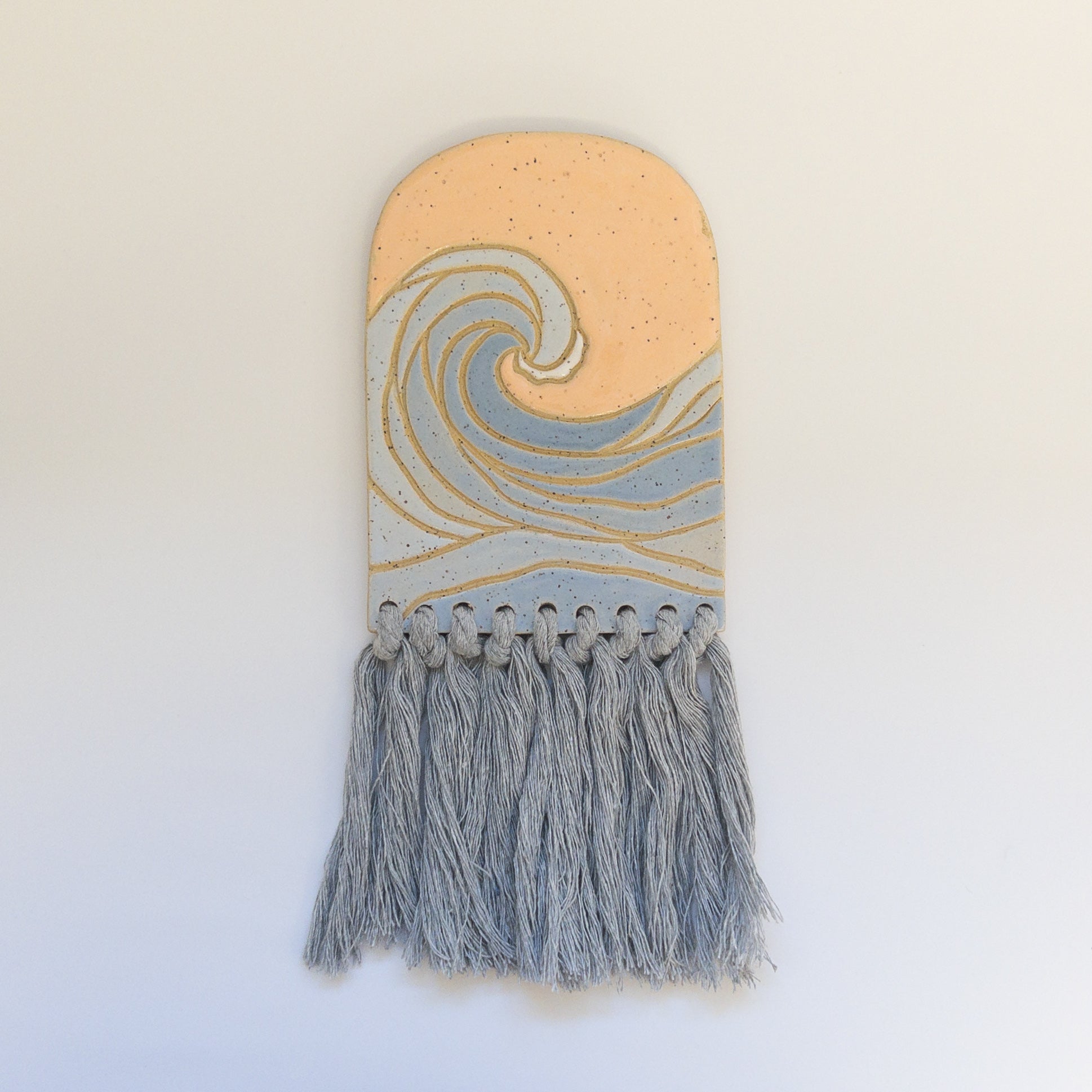 Pottery for Peace | Wave Wall Hangings