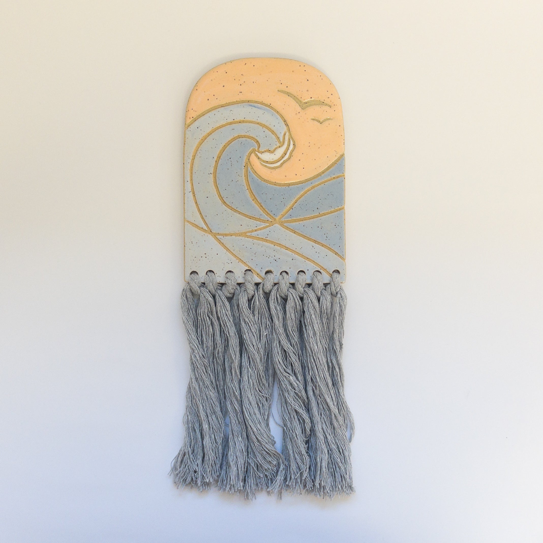 Pottery for Peace | Wave Wall Hangings