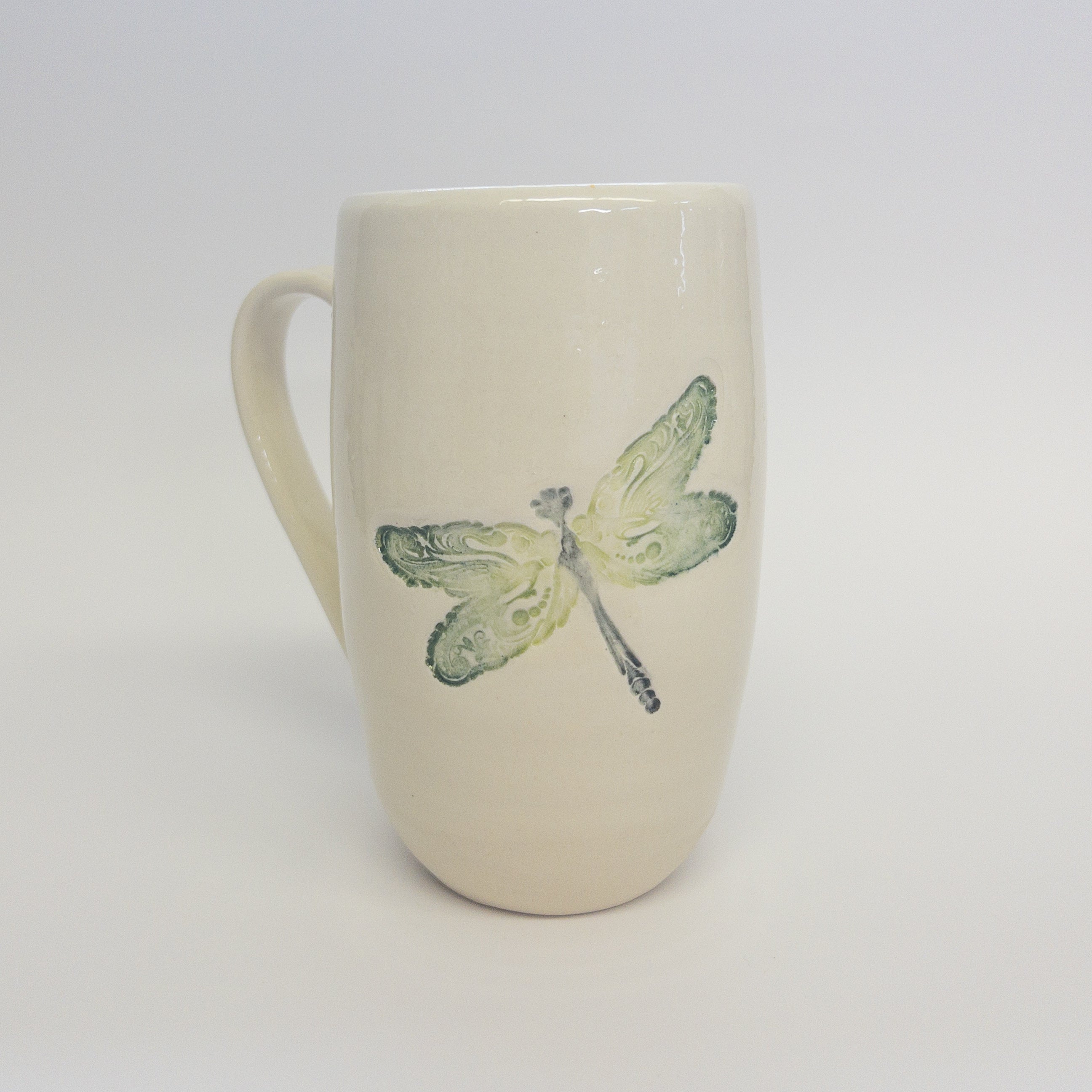 Pottery for Peace | Dragonfly mug