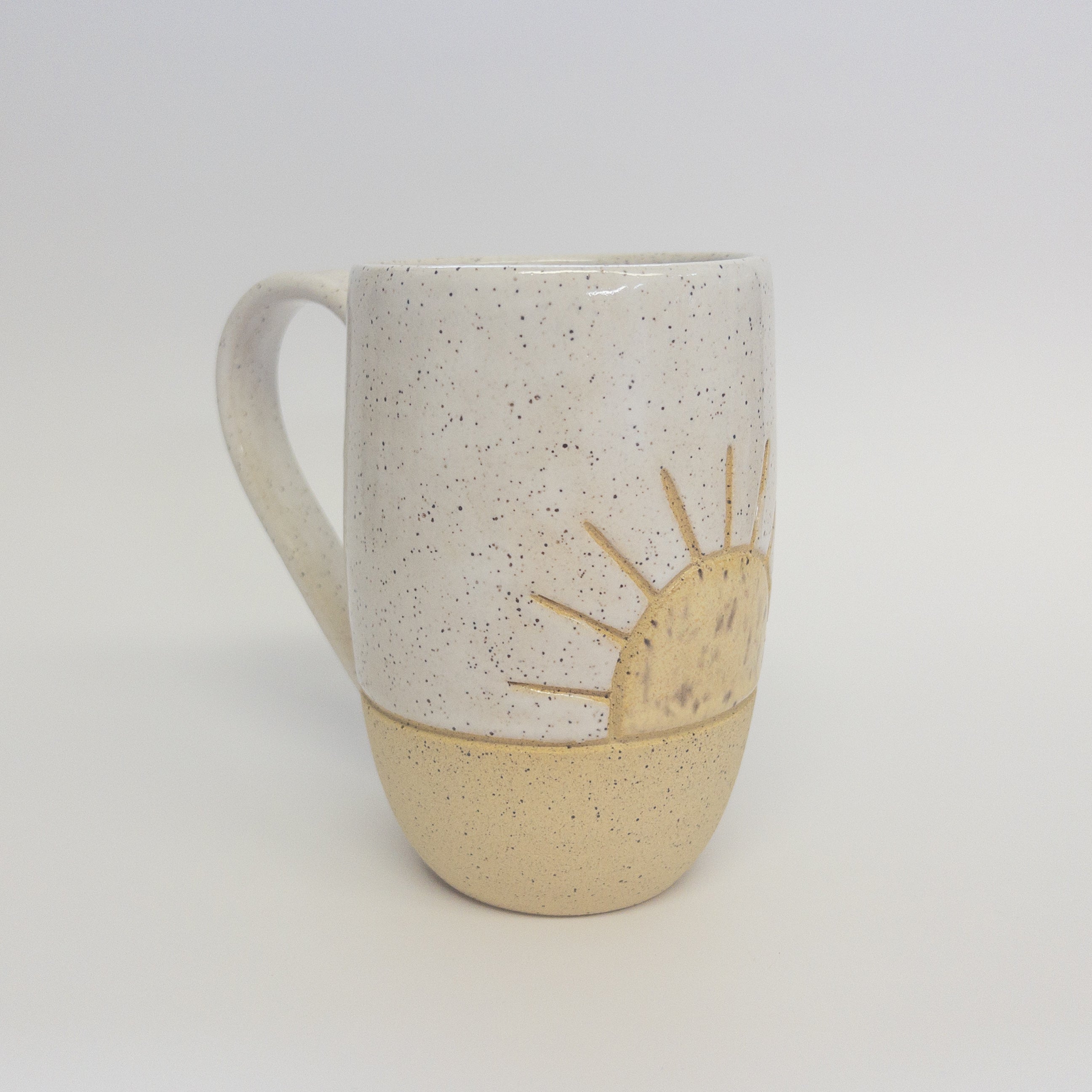 Pottery for Peace | Speckled Sun Mug