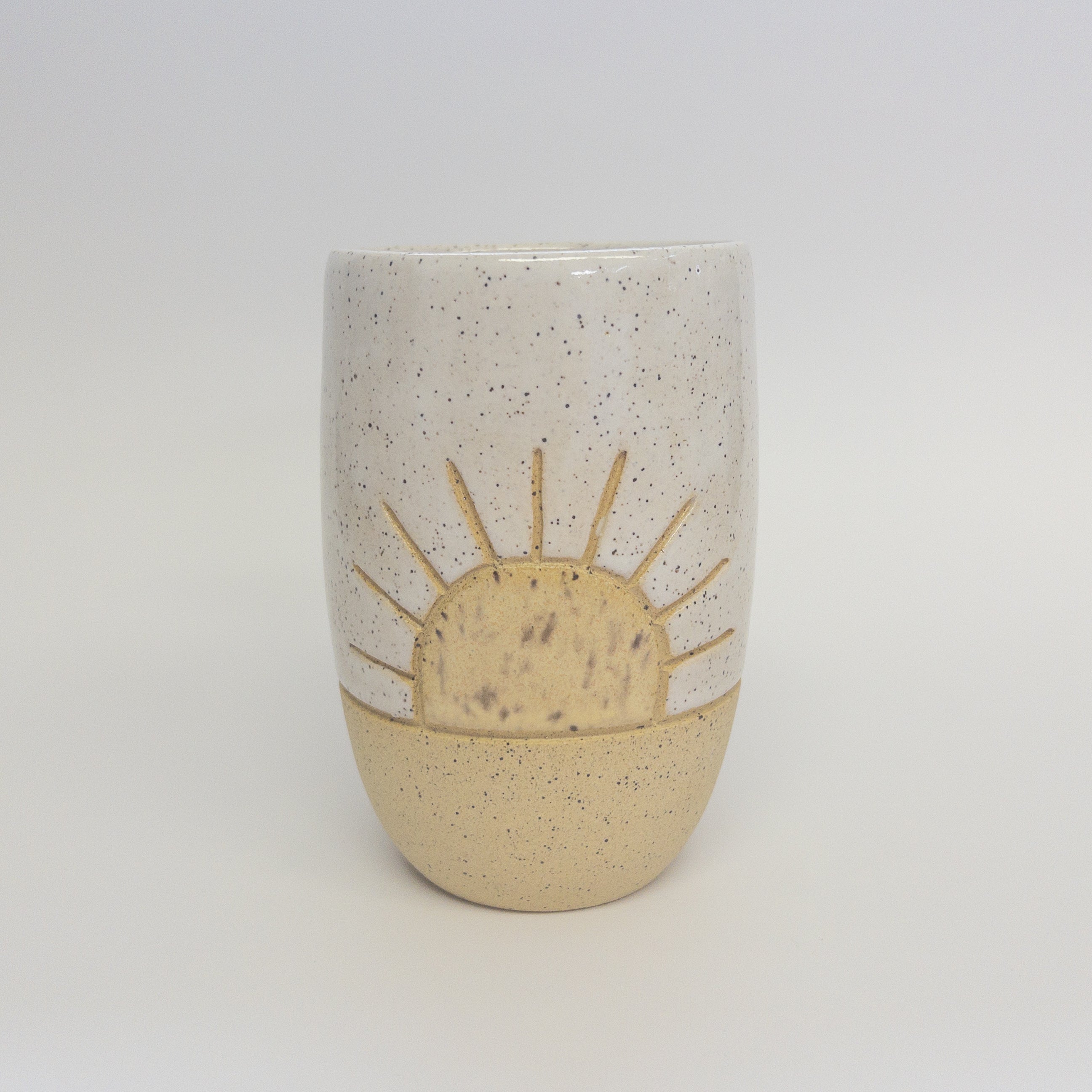 Pottery for Peace | Speckled Sun Mug