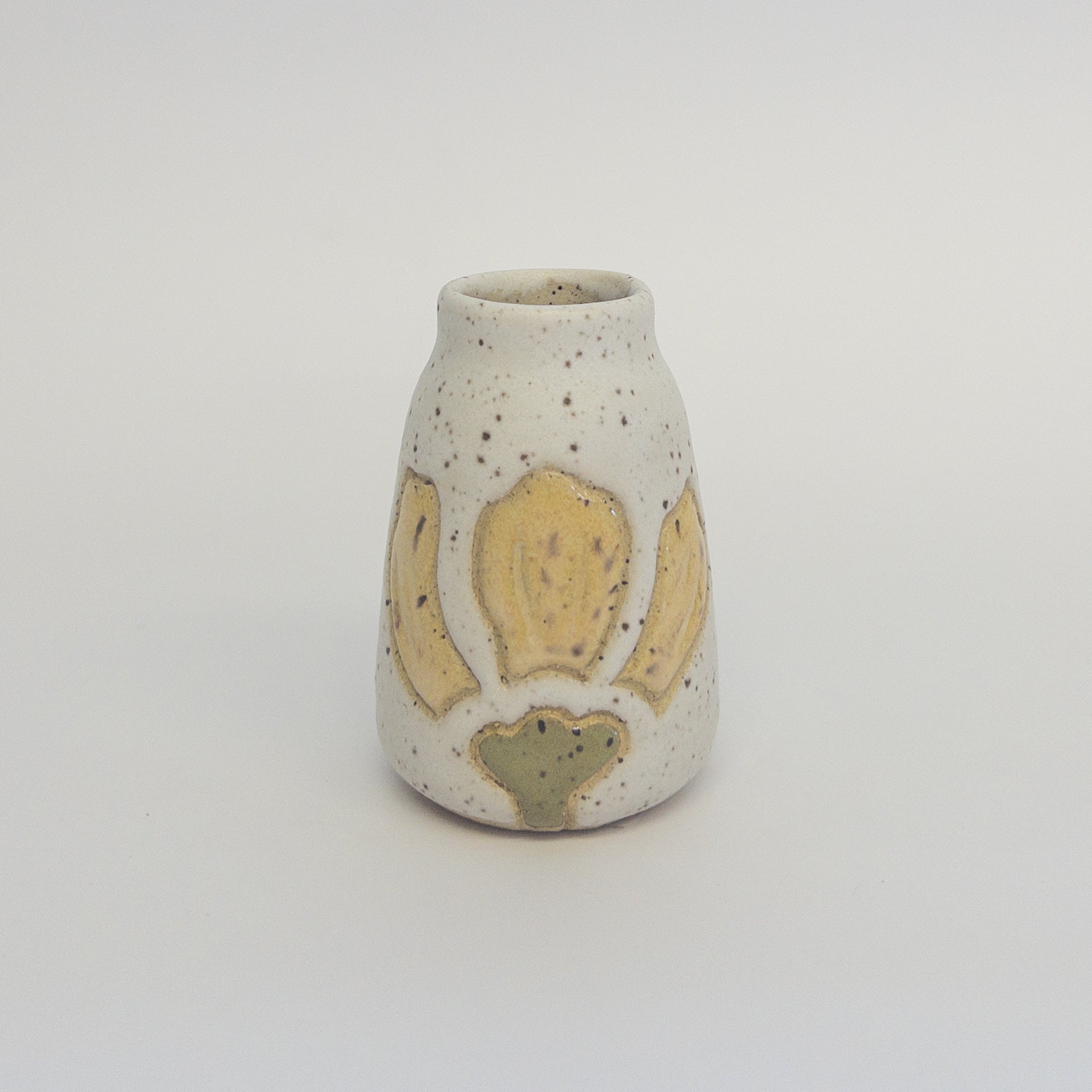 Pottery for Peace | Rustic Floral Mini Vases