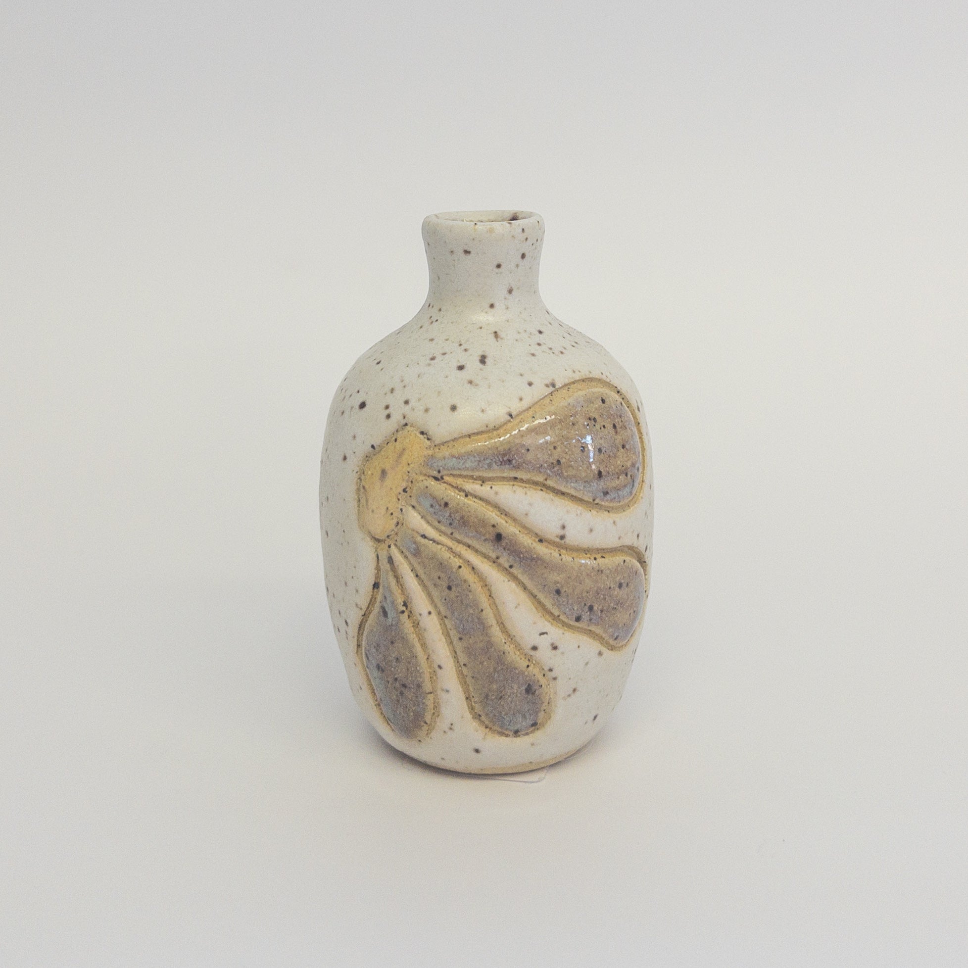 Pottery for Peace | Rustic Floral Mini Vases