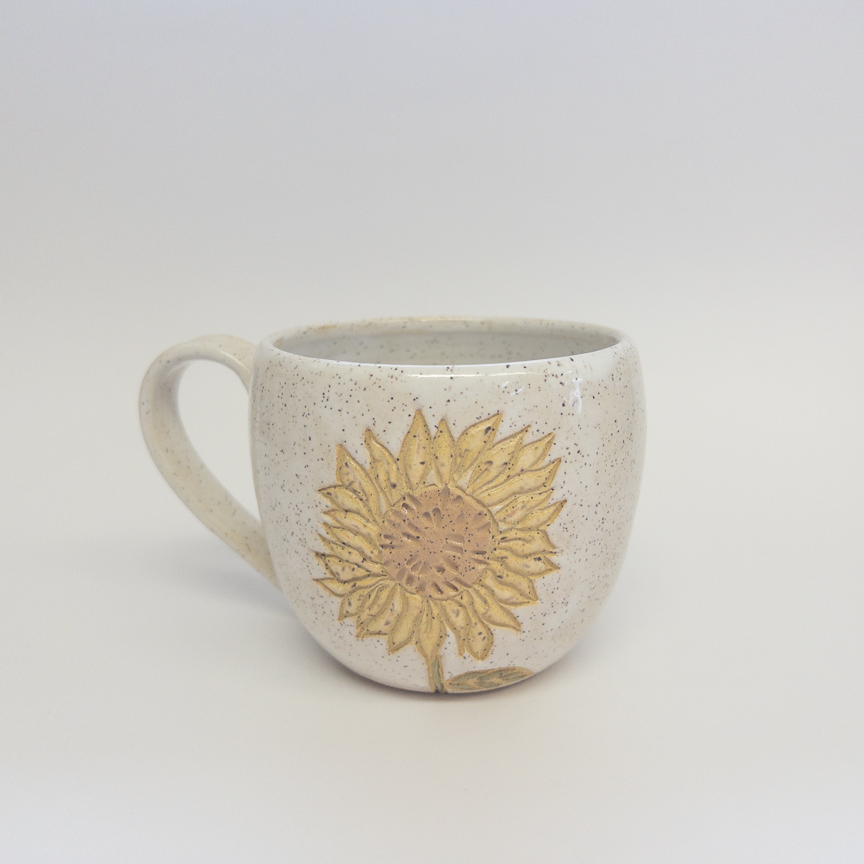 Pottery for Peace | Speckled Floral Mug