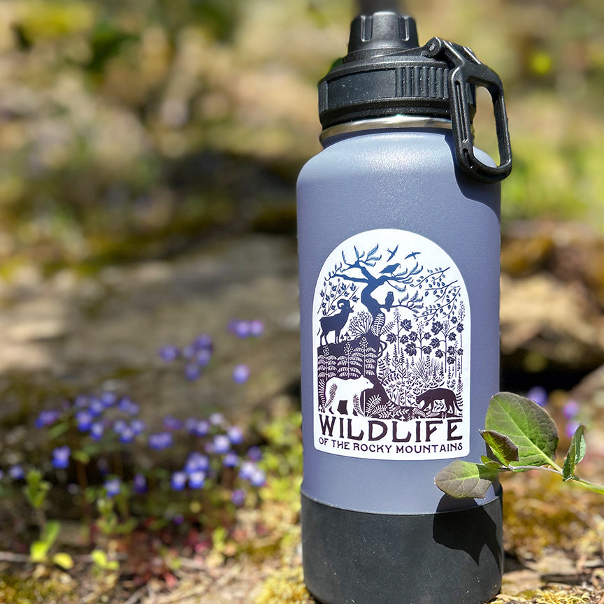 Bough & Antler | "Wildlife of the Rocky Mountains" Sticker