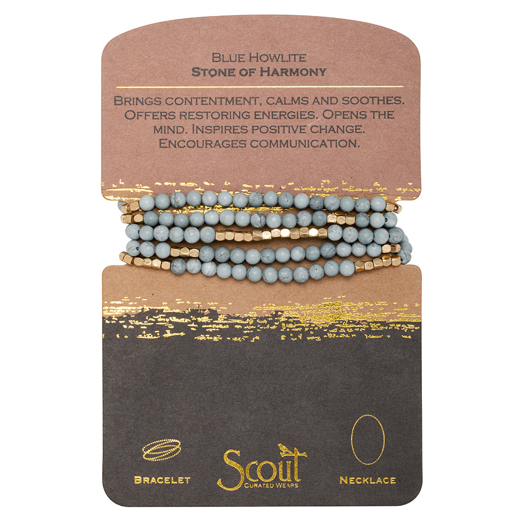 Scout Stone Wrap Bracelet & Necklace