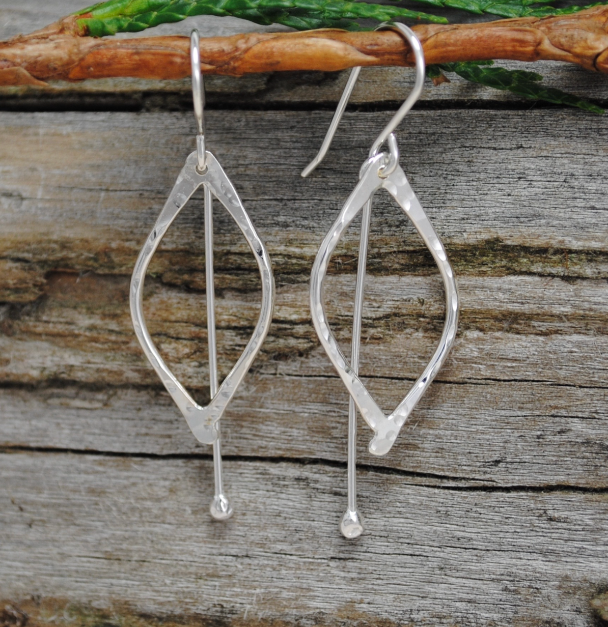 Elements Gallery | Dancing Leaf & Stick Earrings
