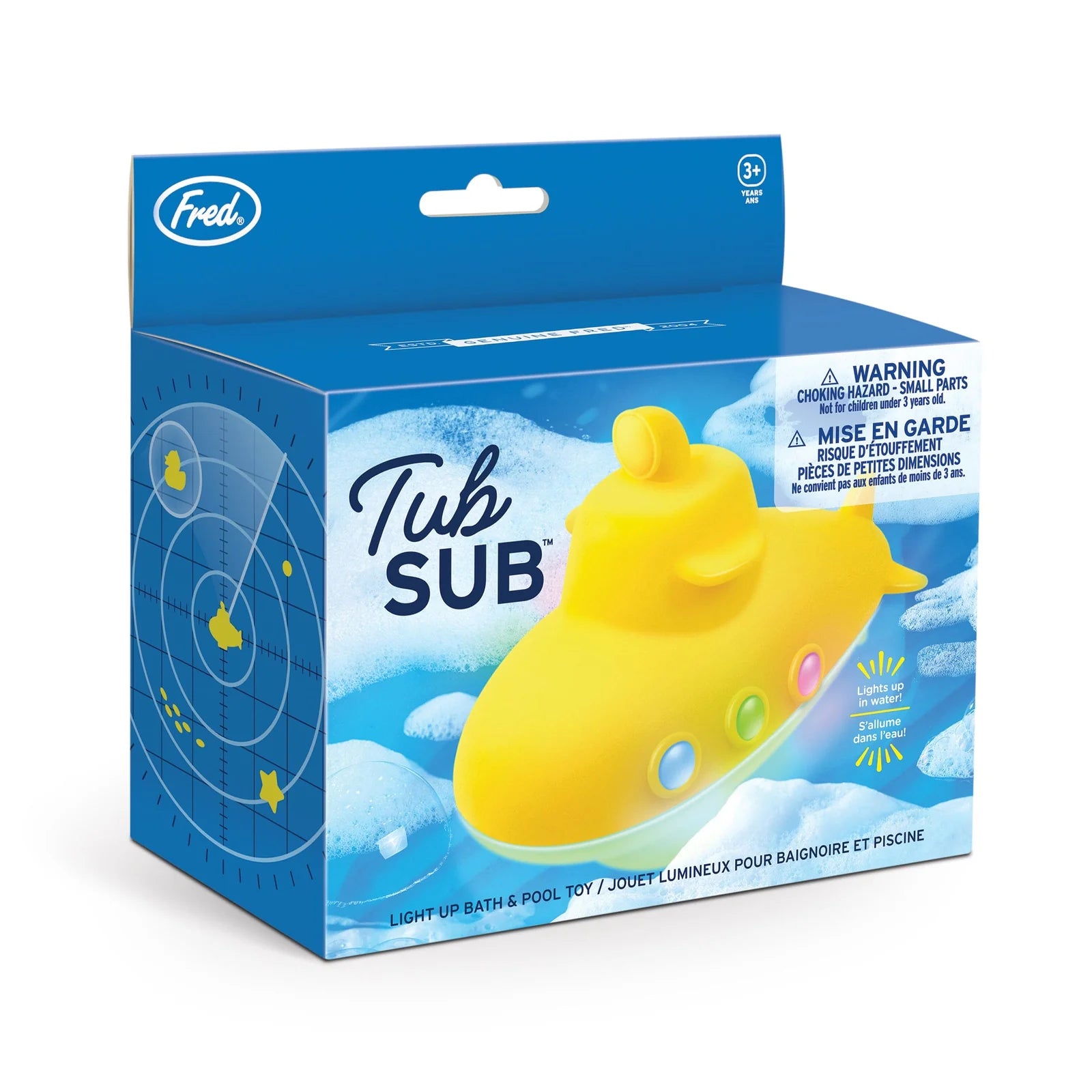 Fred | Tub Sub Light Up Bath Toy