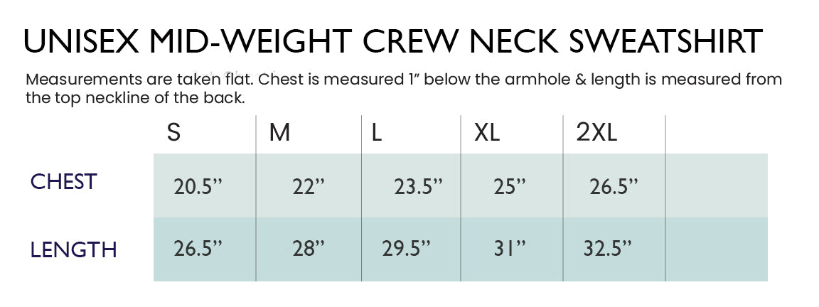 Bough & Antler "Sky Above, Sea Below" Unisex Crewneck Sweatshirt