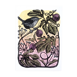 Hawk & Rose Press | “Wren & Figs” Card