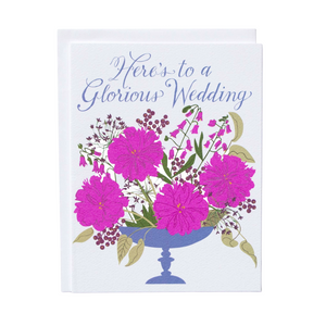 Banquet Workshop | "Here's to a Glorious Wedding" Card