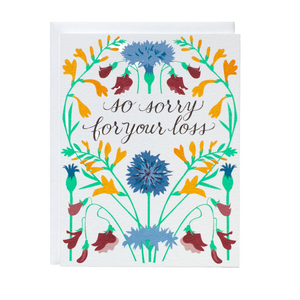 Banquet Workshop | "So Sorry For Your Loss" Card