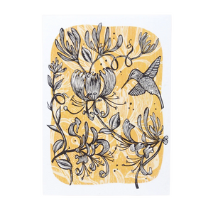 Hawk & Rose Press | "Anna's Delight" Card