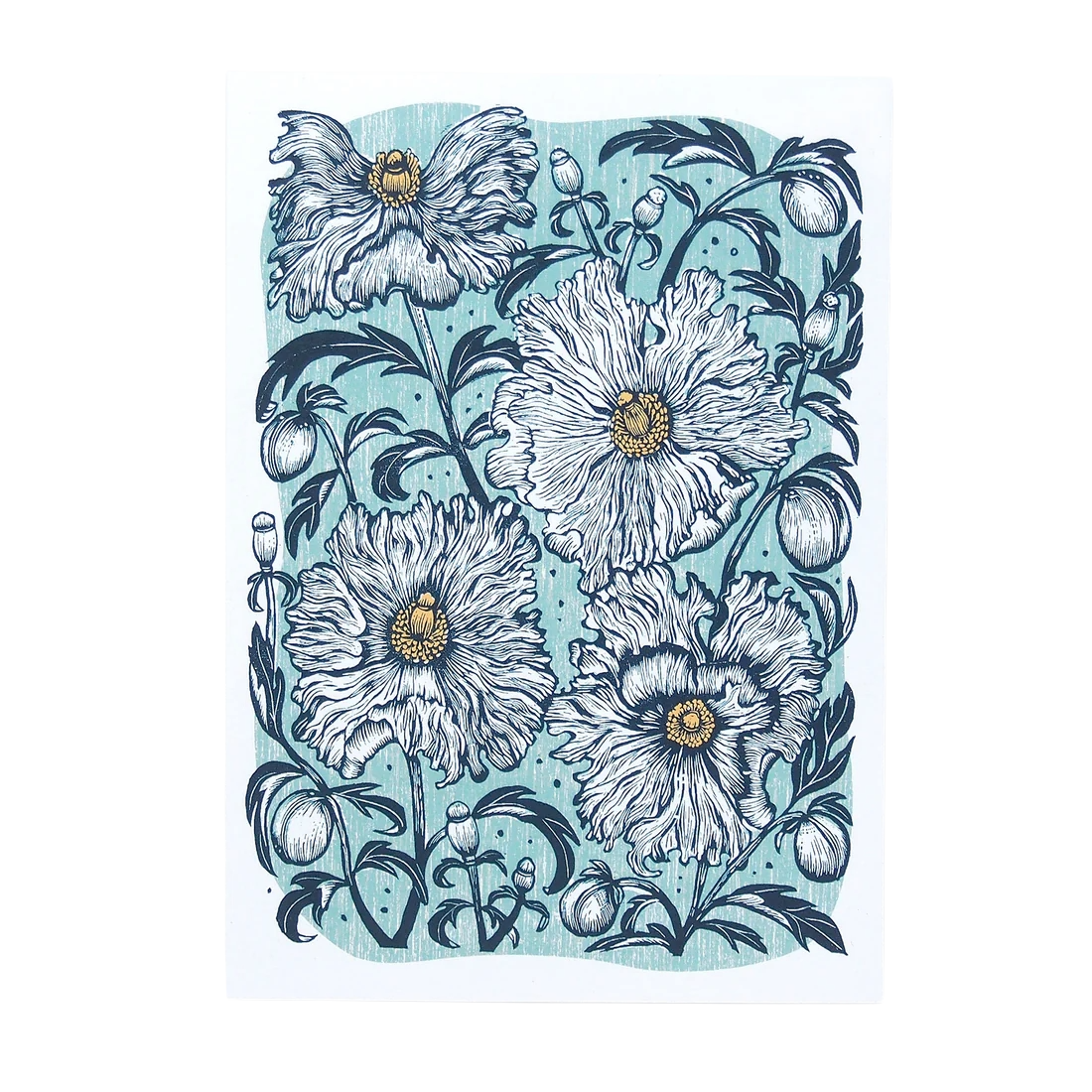 Hawk & Rose Press | "Matilija Poppies" Card