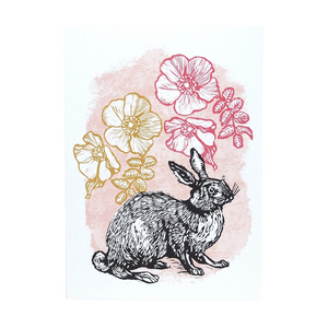 Hawk & Rose Press | "The Hare" Card