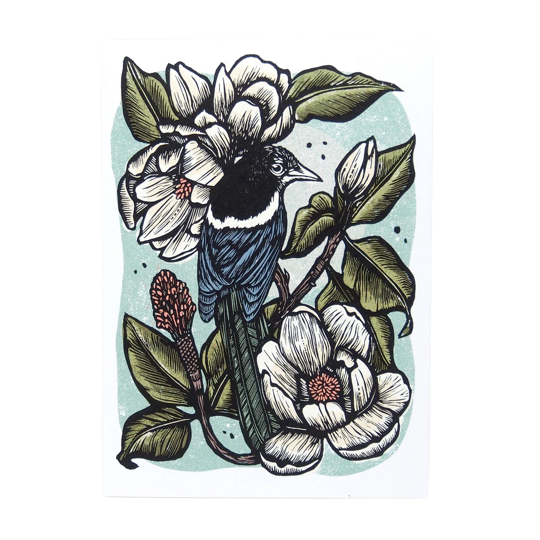 Hawk & Rose Press | "The Magpie" Card