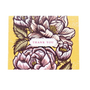 Hawk & Rose Press | “Thank You Roses" Card