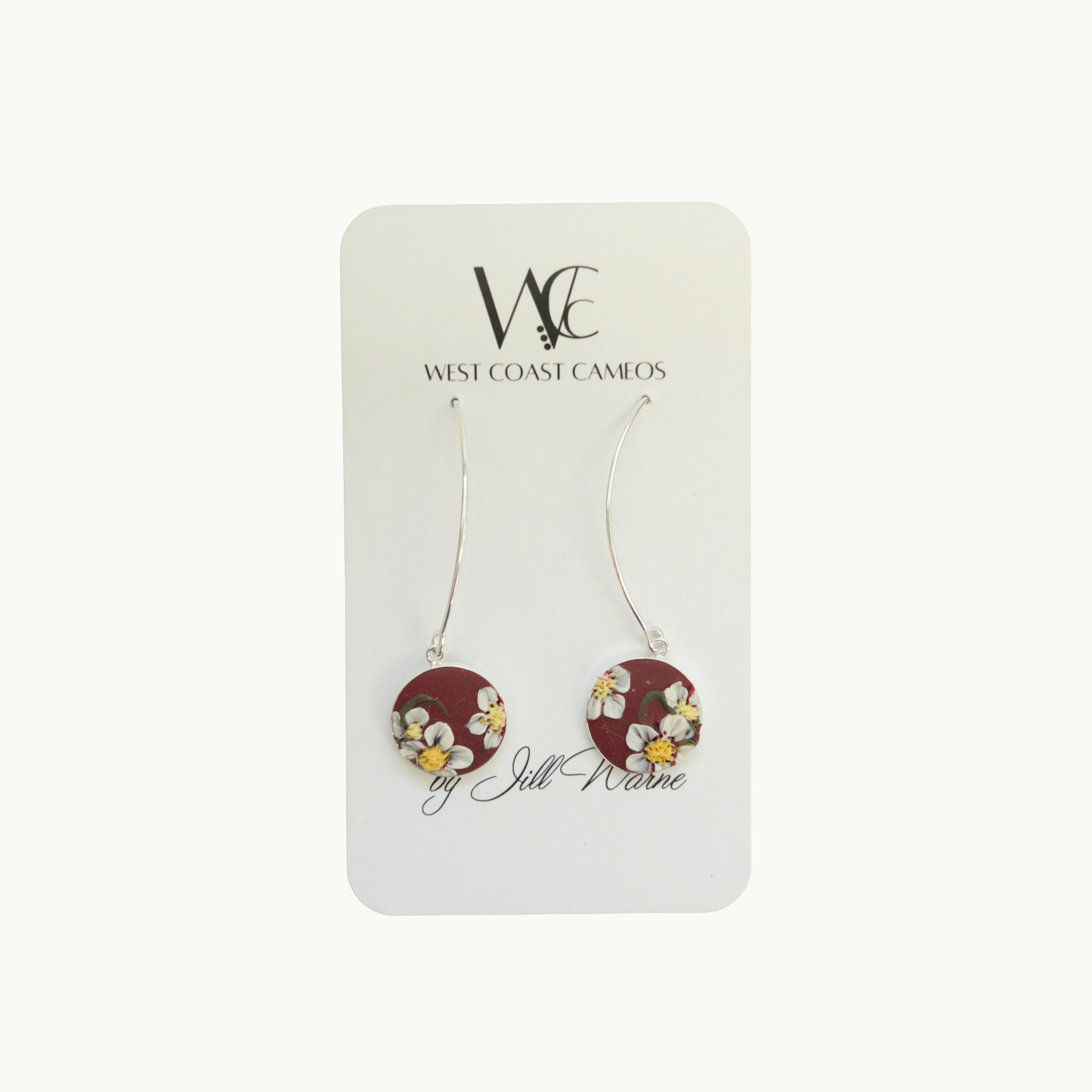 West Coast Cameos | "Blossom" Drop Earrings