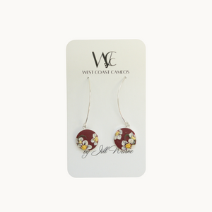 West Coast Cameos | "Blossom" Drop Earrings