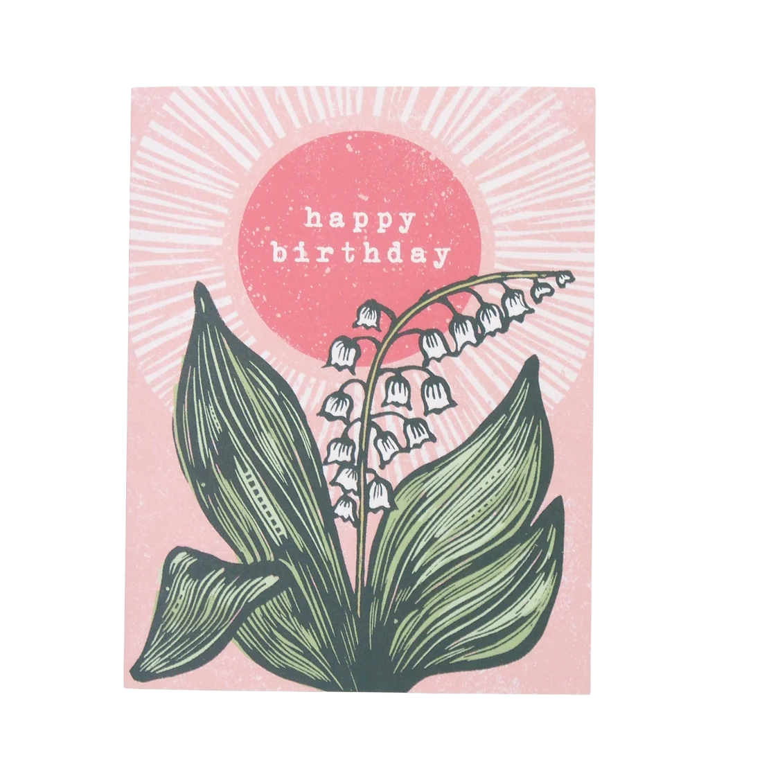Hawk & Rose Press | "Lily of the Valley" Card