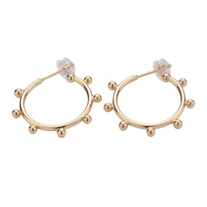 Orka Gems | Destiny Gold Hoops