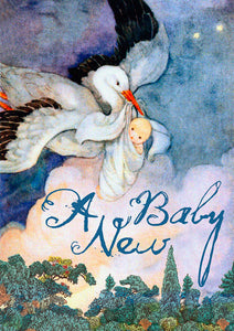 Madame Treacle "A New Baby" Card