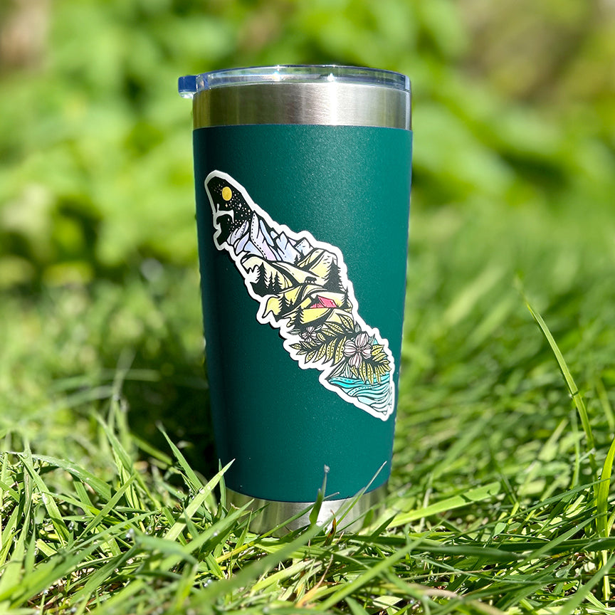 Bough & Antler | "Wild Isle" Sticker