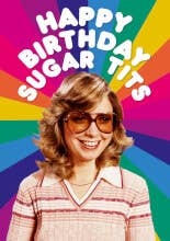 Dean Morris Cards "Sugar tits" Greeting Card