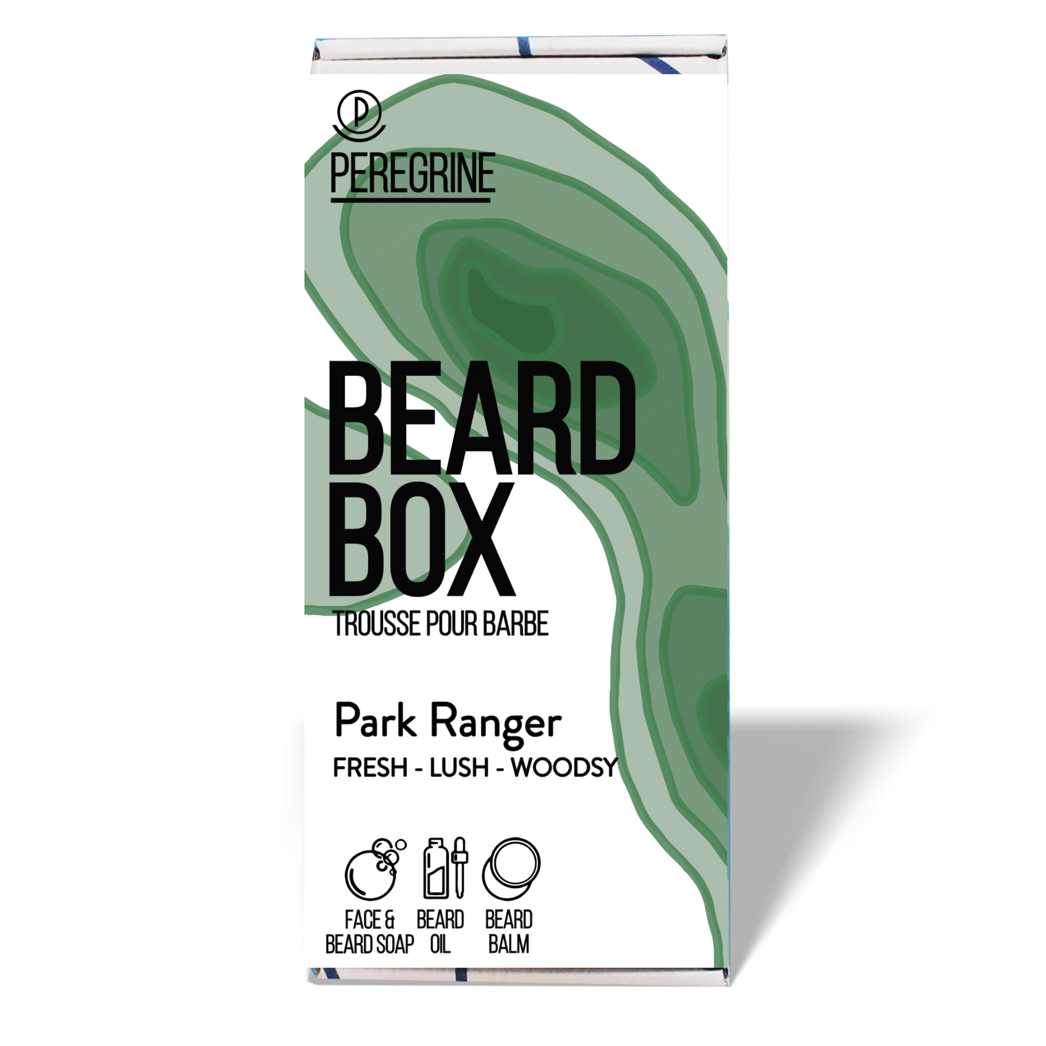 Peregrine Supply Beard Box |Men's Complete Beard Care Set