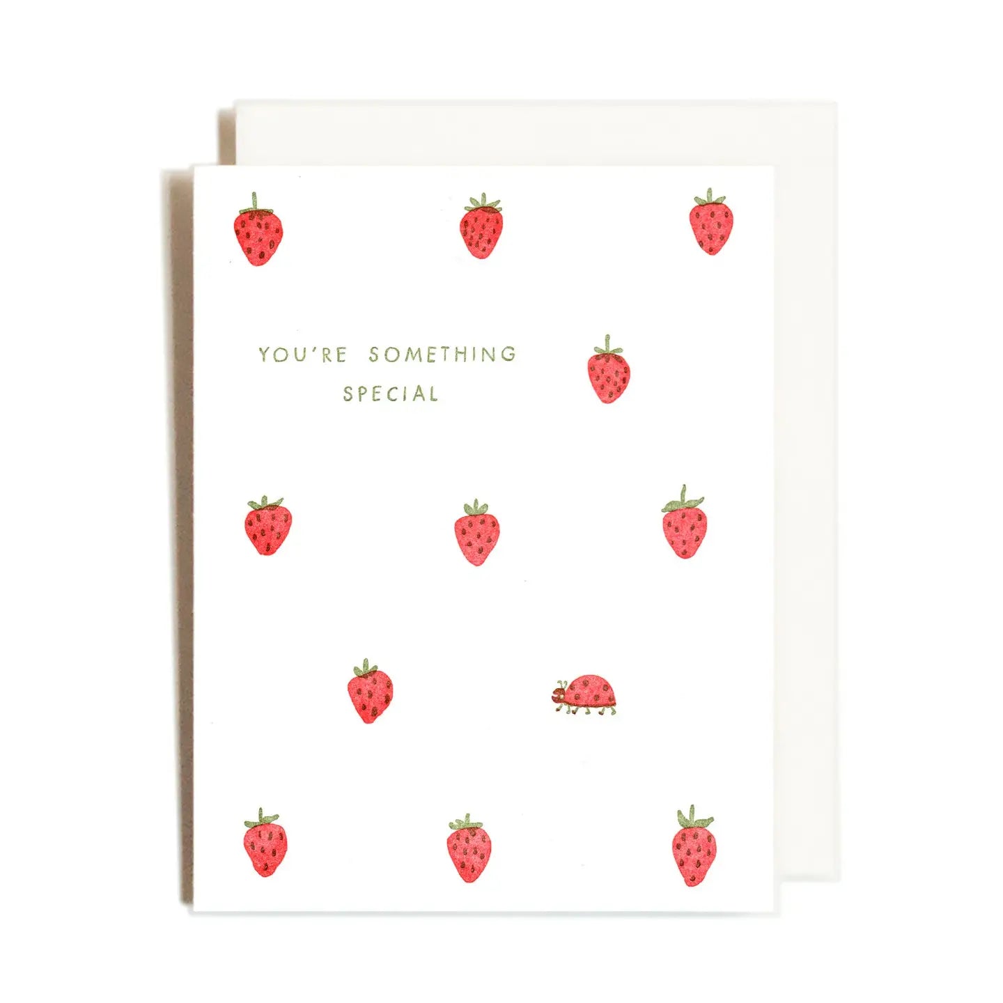 Homework Letterpress | "You're Something Special" Card