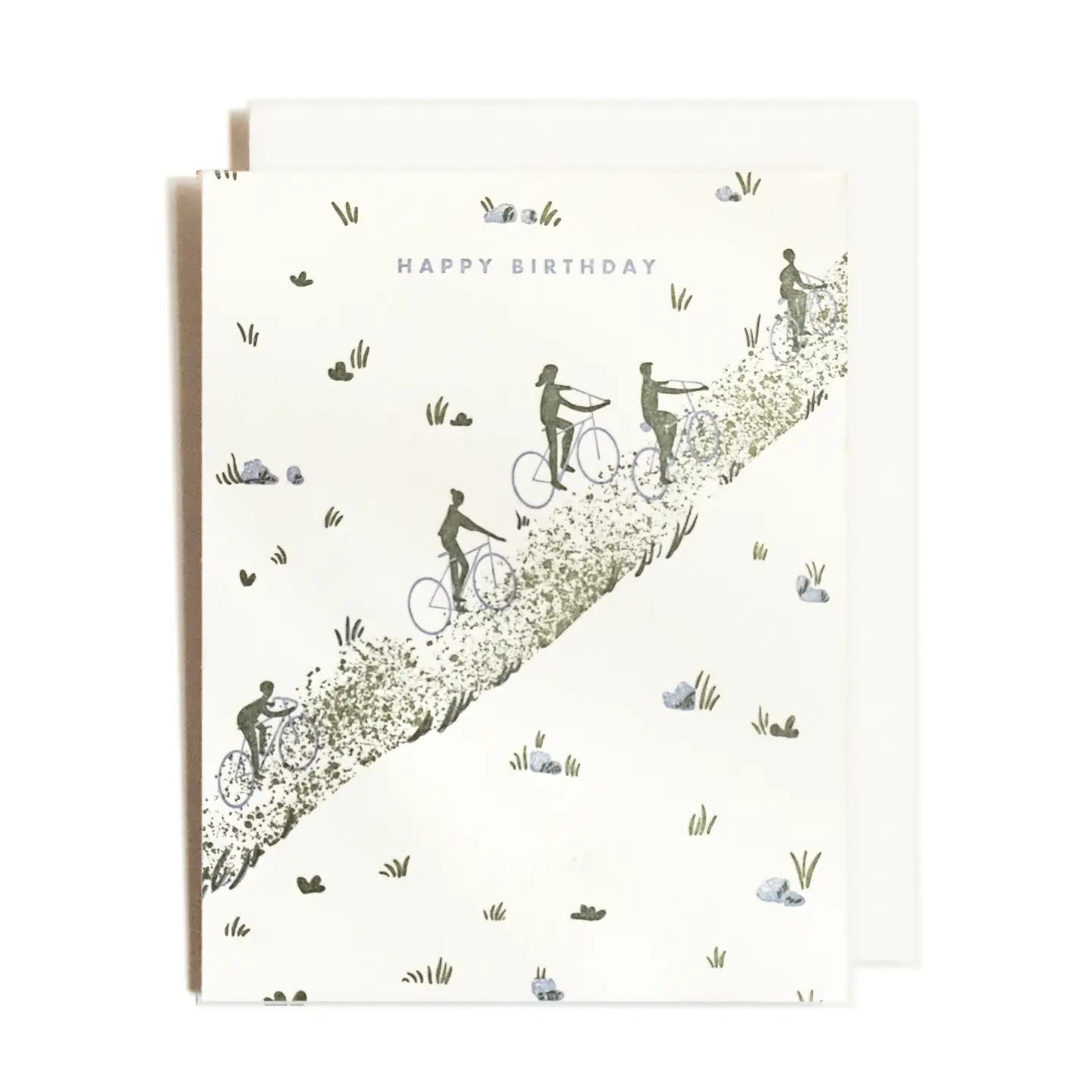 Homework Letterpress | "Birthday Trail" Card